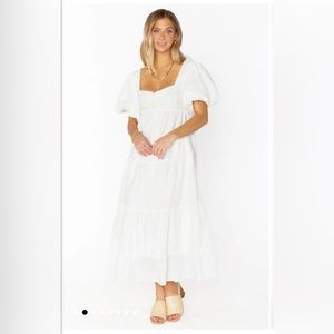 Show Me Your Mumu - Medium Midi Dress. Perfect for bride to be!